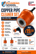 copper pipe cleaner set.