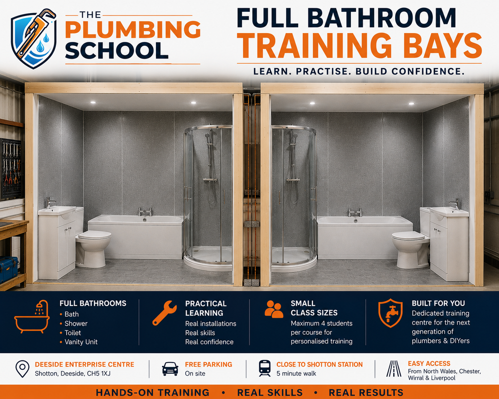 5 Day Bathroom Fitting Course (Deeside)