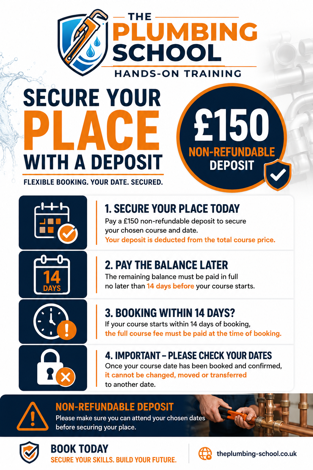 £150 Deposit